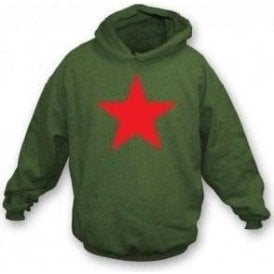 Red Star (As worn by Michael Stipe of R.E.M.) Hooded Sweatshirt