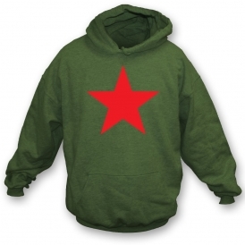 Red Star (As worn by Michael Stipe of R.E.M.) Organic Hooded Sweatshirt