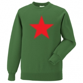 Red Star (As Worn By Michael Stipe, R.E.M.) Organic Sweatshirt
