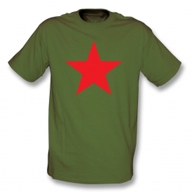 Red Star (As Worn By Michael Stipe, R.E.M.) Organic T-Shirt