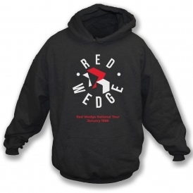 Red Wedge Tour 1986 Hooded Sweatshirt