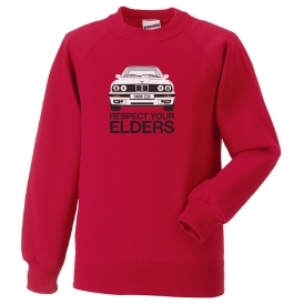 Respect Your Elders (BMW 3 Series E30) Kids Sweatshirt