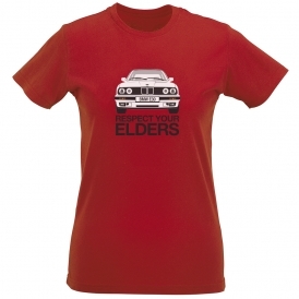 Respect Your Elders (BMW 3 Series E30) Womens Slim Fit T-Shirt