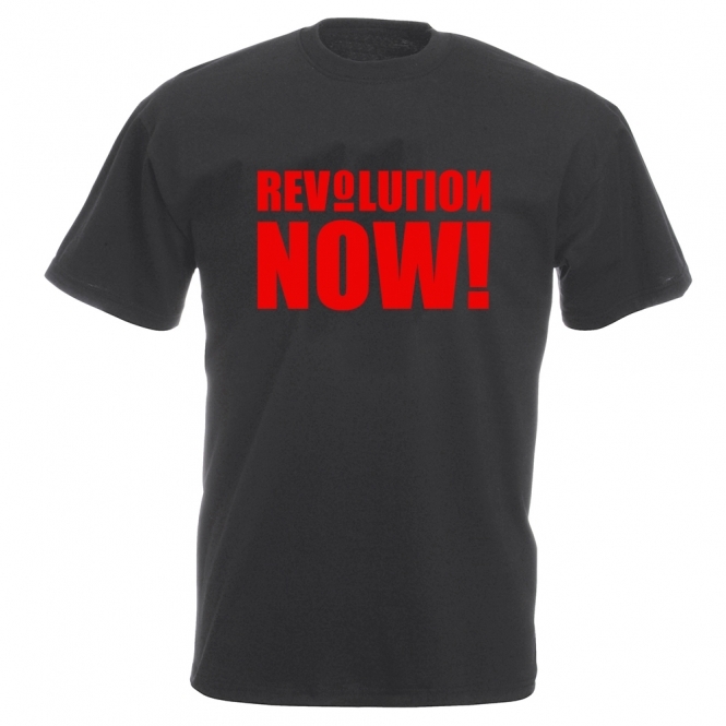 Revolution Now! (As Worn By Captain Sensible) Vintage Wash T-Shirt