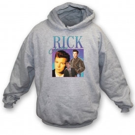 Rick Astley Collage Hooded Sweatshirt