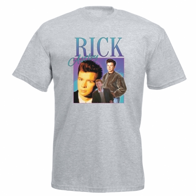 Rick Astley Collage Organic T-Shirt