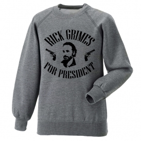 Rick Grimes For President (Inspired By The Walking Dead) Sweatshirt