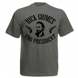 Rick Grimes For President (Inspired By The Walking Dead) T-Shirt