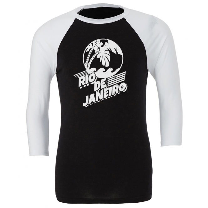 Rio De Janeiro (As Worn By Steve Marriott, The Small Faces) Unisex 3/4 Sleeve Baseball Top