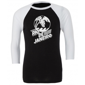 Rio De Janeiro (As Worn By Steve Marriott, The Small Faces) Unisex 3/4 Sleeve Baseball Top