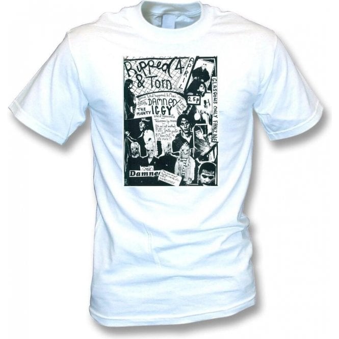 Ripped & Torn Punk Fanzine (The Damned) T-Shirt
