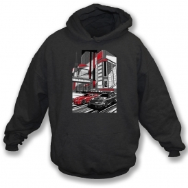 Rivals - Fast Supercars In City Hooded Sweatshirt