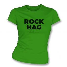 Rock Hag (As Worn By Louise Wener, Sleeper) Organic Womens Slim Fit T-Shirt