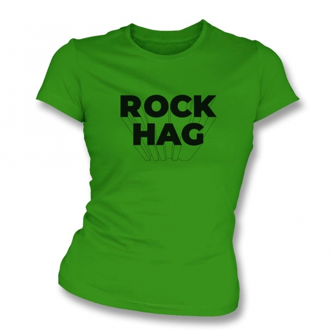 Rock Hag (As Worn By Louise Wener, Sleeper) Womens Slim Fit T-Shirt