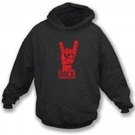 Rock Metal Black Hooded sweatshirt