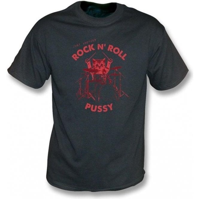 Rock N' Roll Pussy Mens Vintage T-shirt