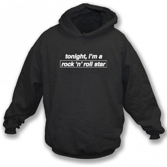Rock 'N' Roll Star (Oasis Influenced) Organic Hooded Sweatshirt