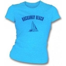 Rockaway Beach (As Worn By Johnny Ramone, Ramones) Womens Slim Fit T-Shirt