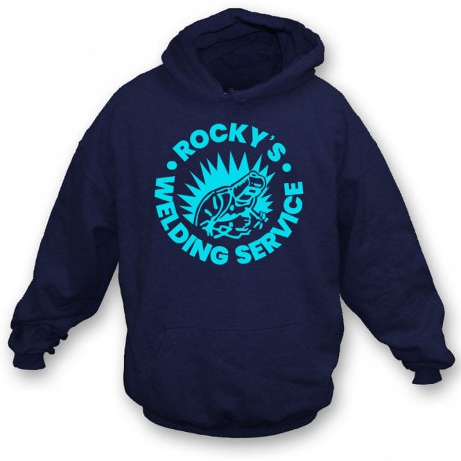 Rocky's Welding Service (As Worn By Jon Bon Jovi) Hooded Sweatshirt