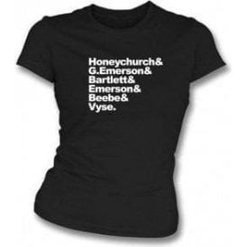Room With A View (Inspired by E. M. Forster) Womens Slim Fit T-Shirt