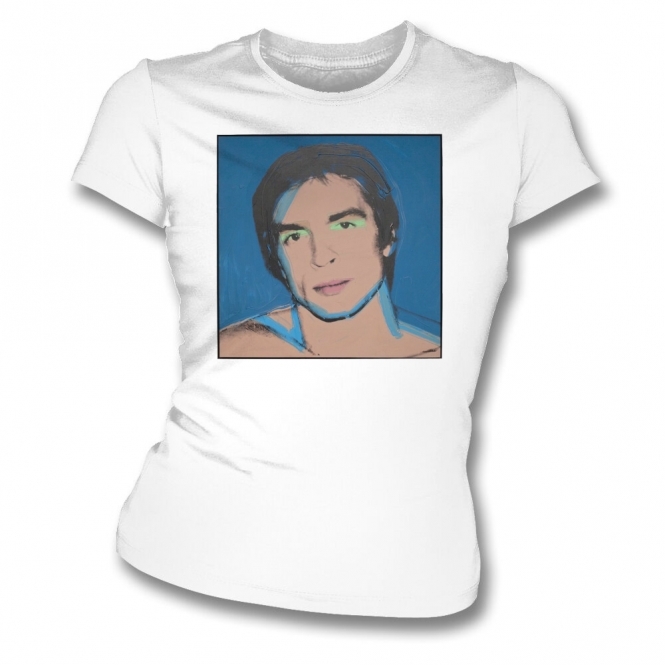 Rudolf Nureyev (Andy Warhol Influenced) Womens Slim Fit T-Shirt