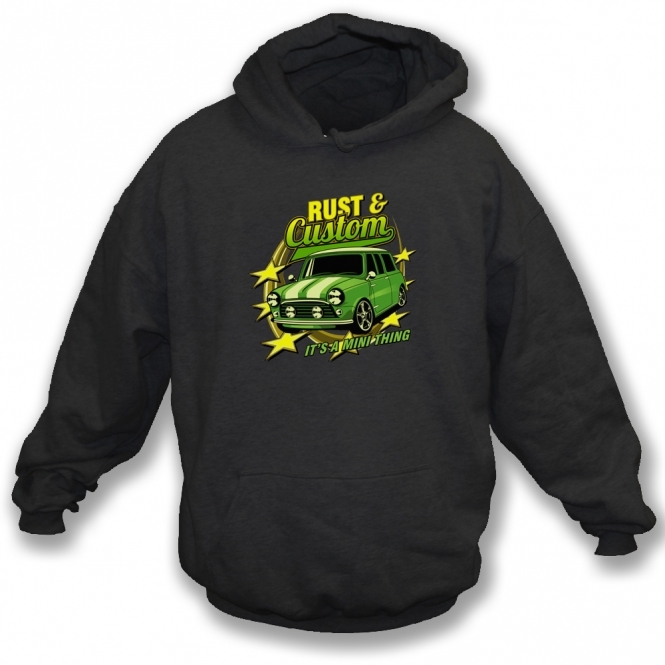 Rust & Custom (Mini) Kids Hooded Sweatshirt
