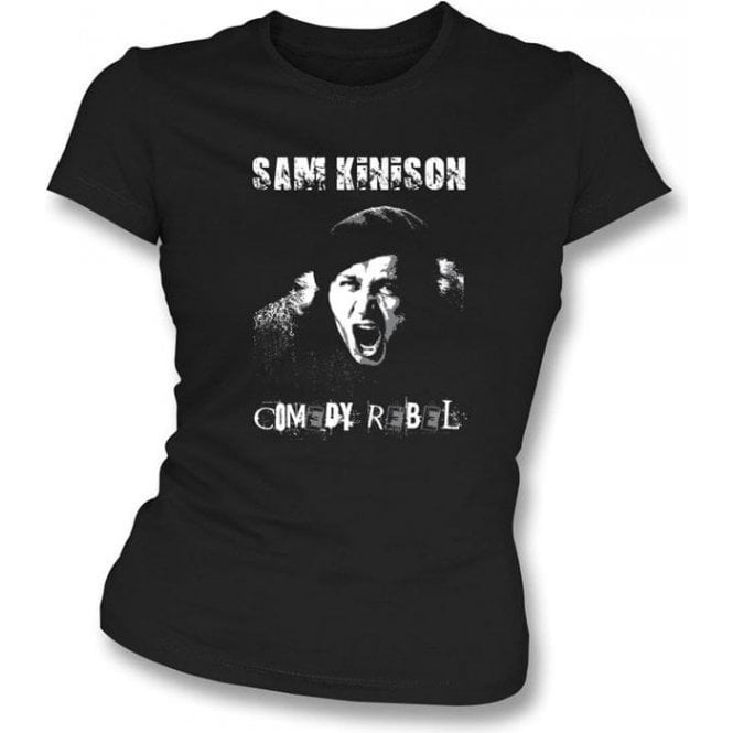 Sam Kinison Comedy Rebel Womens Slimfit T-shirt