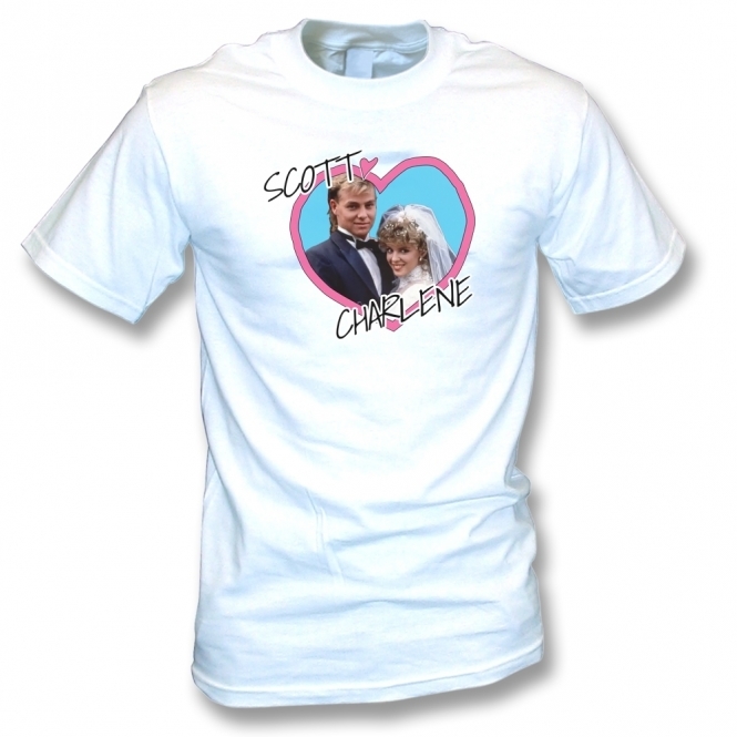 Scott & Charlene (Neighbours Influenced) Organic T-Shirt