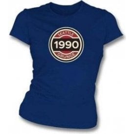 Seattle Grunge Womens Slim Fit T-Shirt