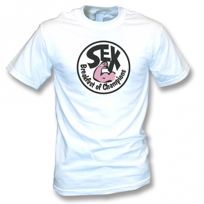 Sex Breakfast Of Champions (As Worn By James Hunt) T-Shirt