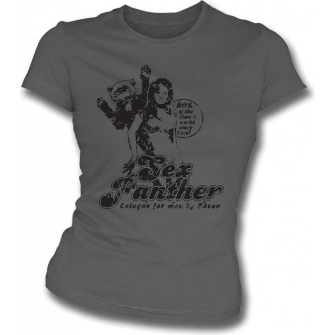 Sex Panther Cologne (Anchorman Film Ron Burgundy) Women Slim Fit T-Shirt