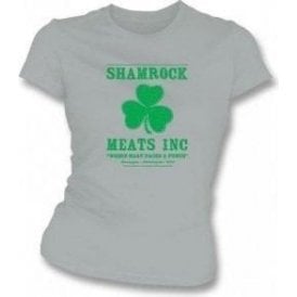 Shamrock Meats Inc (Inspired by Rocky) Womens Slim Fit T-Shirt