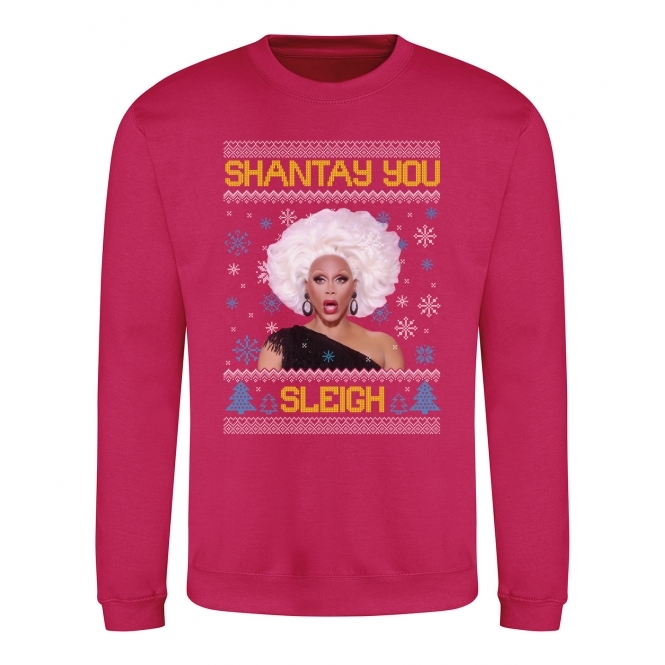 Shantay You Sleigh Christmas Jumper