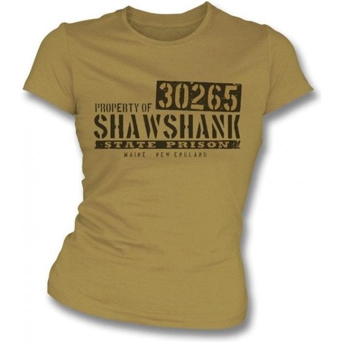 Shawshank Redemption Prison Girl's Slim-Fit T-shirt