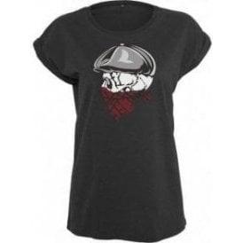 Shelby Company Skull (Inspired By Peaky Blinders) Womens Extended Shoulder T-Shirt
