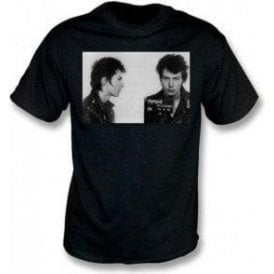 Sid Vicious (Sex Pistols) Mugshot T-Shirt