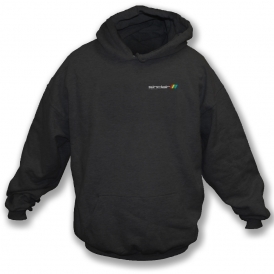 Sinclair ZX Spectrum Embroidered Left Breast Logo Hooded Sweatshirt