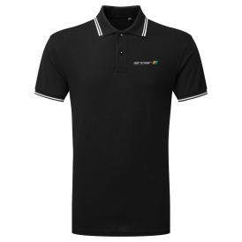Sinclair ZX Spectrum Embroidered Left Breast Logo Polo Shirt