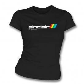 Sinclair ZX Spectrum Organic Womens Slim Fit T-Shirt