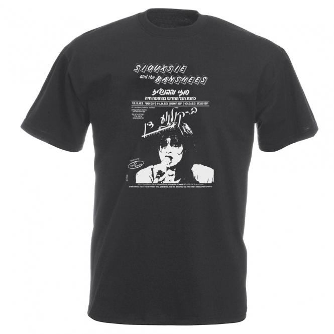 Siouxsie & The Banshees Tel Aviv 1983 Gig Poster Vintage Wash T-Shirt