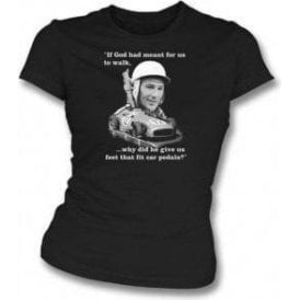 Sir Stirling Moss Tribute Womens Slim Fit T-Shirt