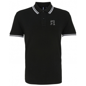 Ska Logo Embroidered Left Breast Logo Polo Shirt