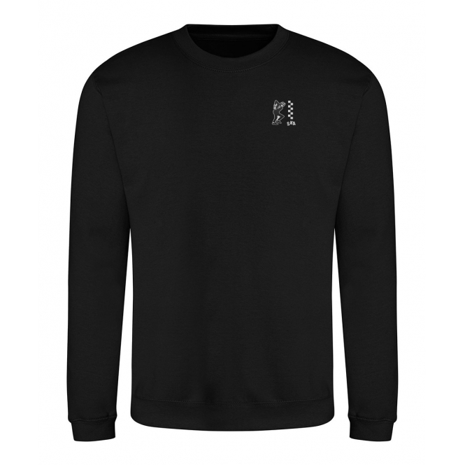 Ska Logo Embroidered Left Breast Logo Sweatshirt