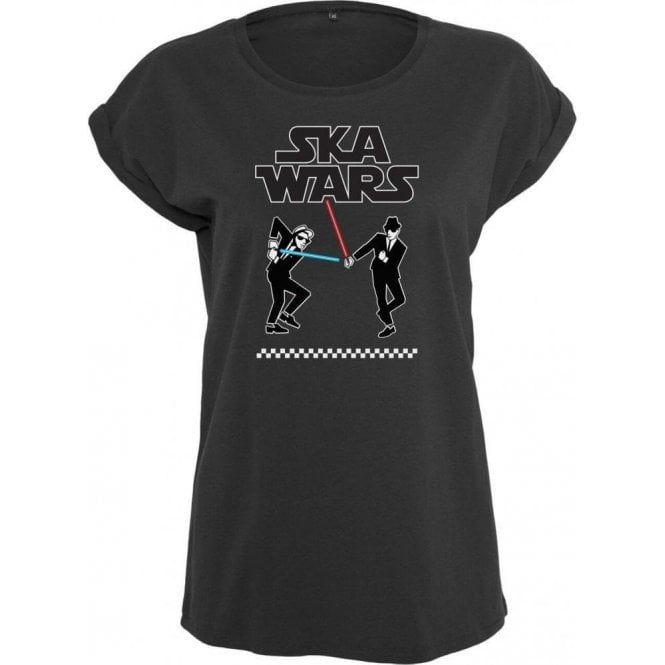 Ska Wars Womens Extended Shoulder T-Shirt
