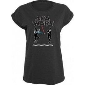 Ska Wars Womens Extended Shoulder T-Shirt