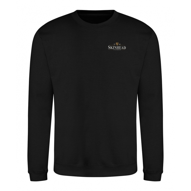 Skinhead And Proud 1969 Embroidered Left Breast Logo Sweatshirt