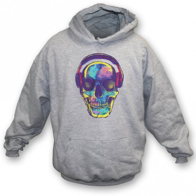 Skull & Headphones Hooded Sweatshirt
