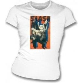 Slash Magazine (Siouxsie & The Banshees) Womens Slim Fit T-Shirt