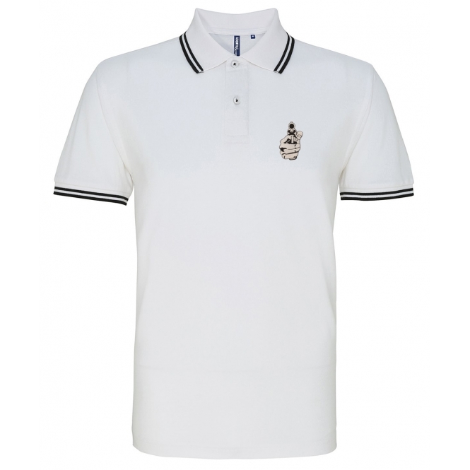 Smoking Gun 1965 (Inspired By Keith Moon, The Who) Embroidered Polo Shirt