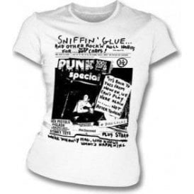 Sniffin Glue Punk Special Womens Slim Fit T-Shirt